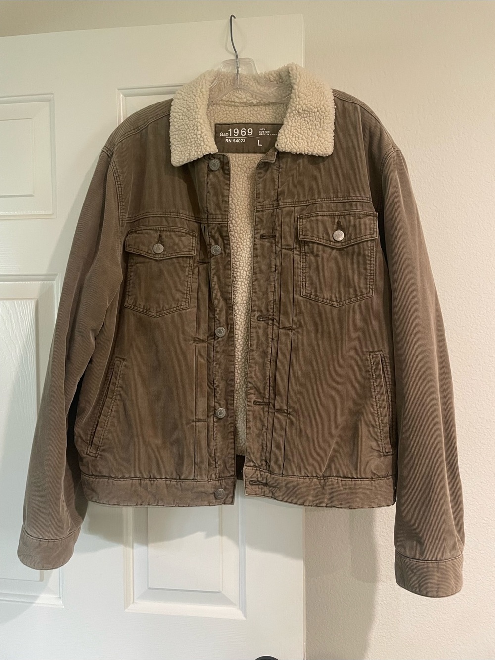 Sherpa-Lined Icon Corduroy Jacket 1969 Gap